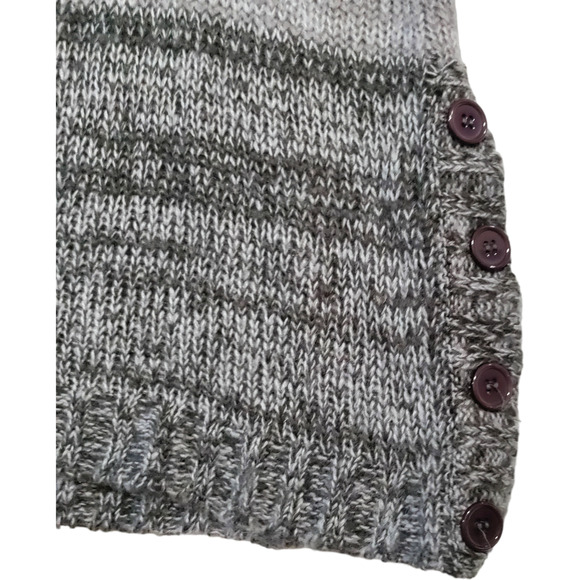 Derek Heart Junior's Size Large Y2K Tunic Cable Knit Cowl Neck Sweater - Picture 5 of 12